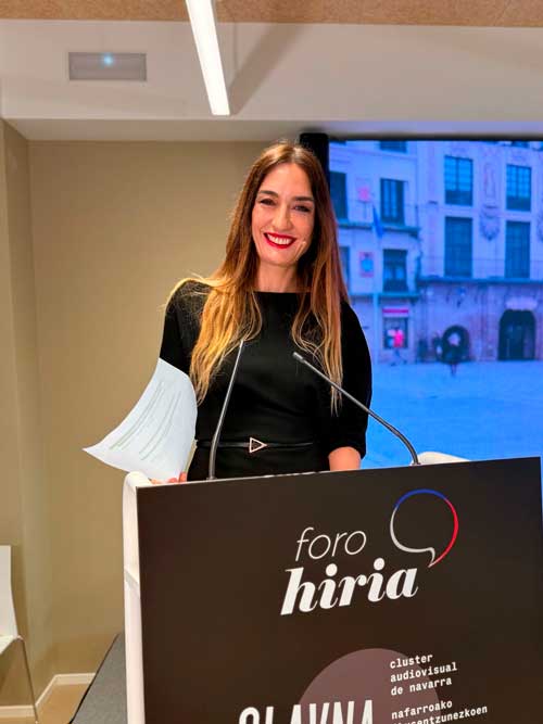 Presentadora eventos Navarra - Foro cine